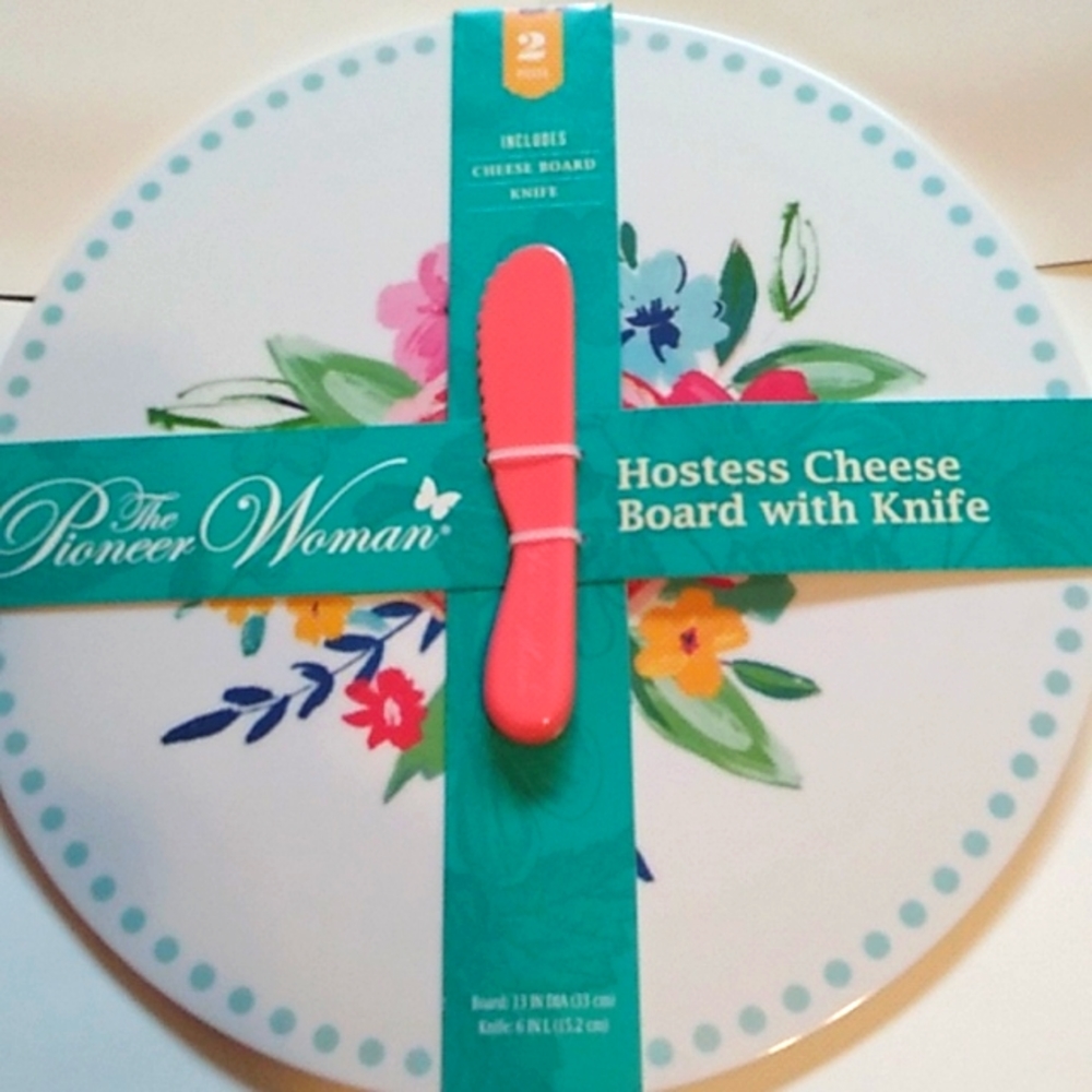 COPY - Nwt Hostess Cheese Board with Knife